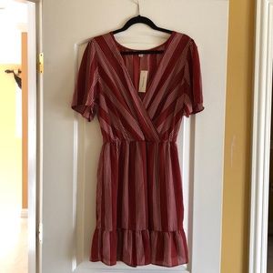 Red skater dress NEW WITH TAGS, NEVER WORN